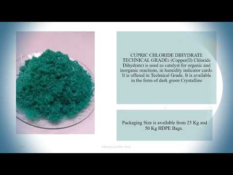 Cupric Chloride Dihydrate Technical