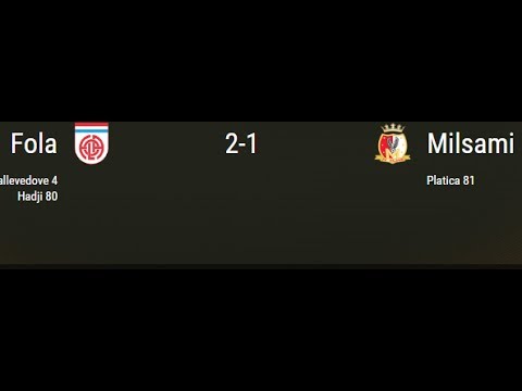 CS Fola Esch(LUX) – (MOL)FC Milsami (2-1) - 1er tour UEFA Europa League/ match aller