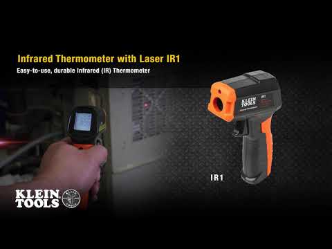 Klein Tools IR1KIT - Infrared Thermometer with GFCI Receptacle Tester