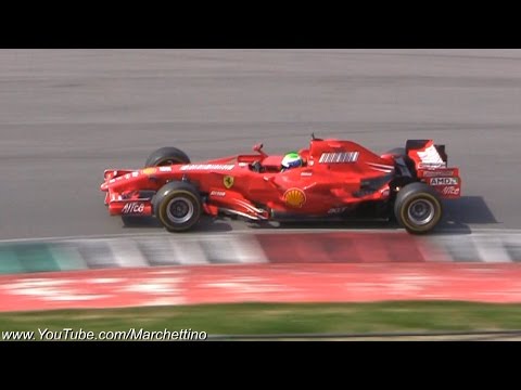 Ferrari Formula 1 SCREAMING V8 & V10 Sounds!!