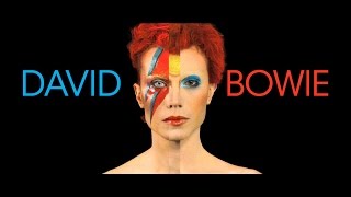 Impressive Transformation to David Bowie (1947 - 2016) - 70's make up [4K]