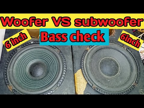 woofer vs subwoofer bass check#shorts #trending