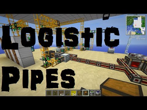 Logistic Pipes [Part 1] [Tutorial] (+IC2, Buildcraft, Tube-Stuff) #135 - German