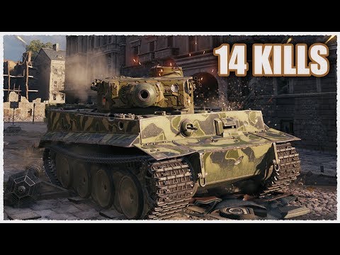 Japan Tiger • Heavy Tank No. VI • 14 KILLS • WoT Gameplay