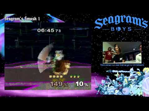 Seagram's Smash 1 - WR2 - Tagless Kyle (Roy) vs. Moze (Falco, DK)