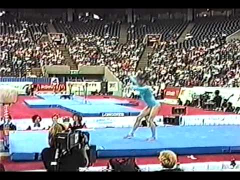 9th Team PRK Pak Gyong Sil V - 1991 World Gymnastics Championships 9.187
