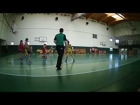 U14 - Kvalifikace ŽL U15, Basket Slovanka vs OSK Olomouc (1. pol. zápasu)