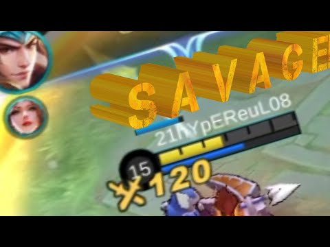 SAVAGE ZILONG GAMEPLAY...Mobile Legend offline on tcl 20r 5g.....💜💝😂TRENDING!!