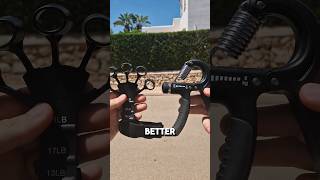 Hand Gripper vs Finger Gripper🔥 - which is best? #handexercise