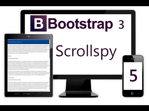 Understanding Bootstrap 3 ScrollSpy in 10mins