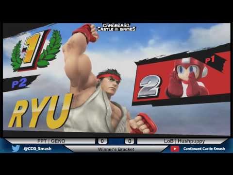 CCG Smash Singles 10/9/2016 - FPT | GENO vs. LoB | Hushpuppy