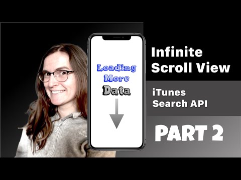 How to make an infinite scroll view with Pagination in SwiftUI - iTunes Search API - PART 2/7