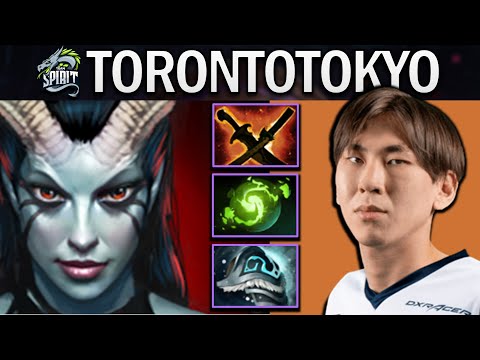 SPIRIT.TORONTOTOKYO TRIES REFRESHER ON QOP - DOTA 2 7.30 PRO GAMEPLAY