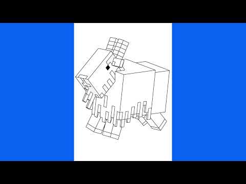 Editable Minecraft Colouring Templates For All