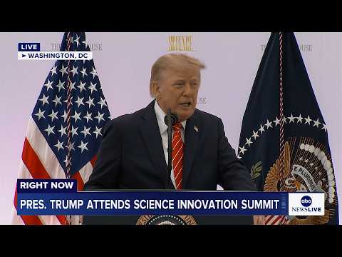 President Trump attends innovation summit