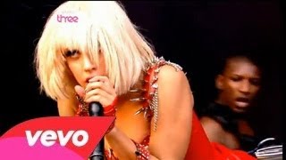 Lady Gaga - Boys Boys Boys & Money Honey (Glastonbury Festival 2009) Part 2/4