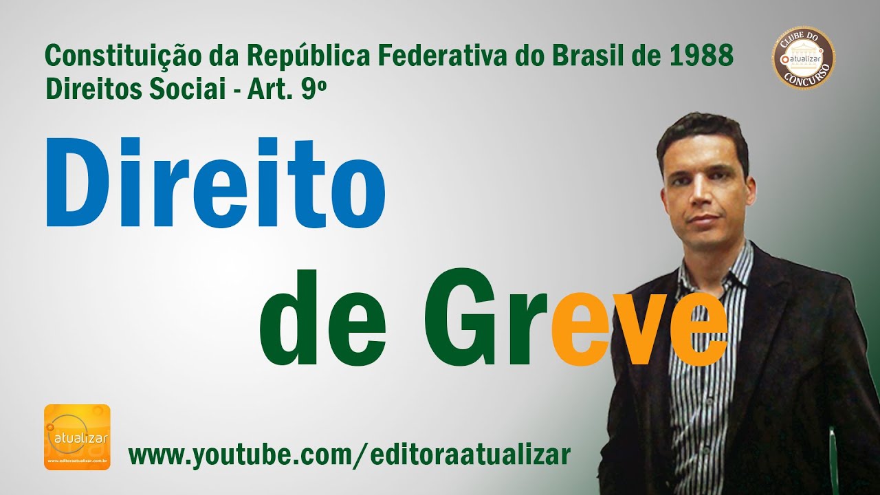 CF88 - Art. 9° (Direito de Greve)