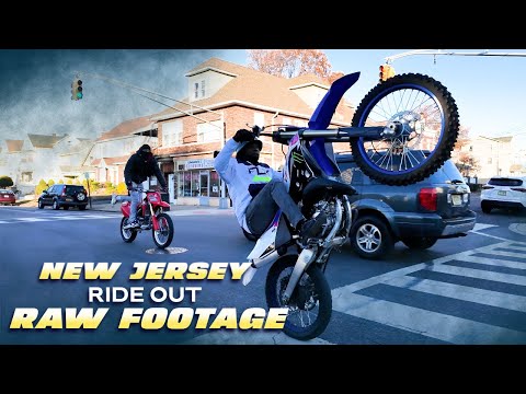 New Jersey Bike Life Rideout (RAW FOOTAGE)