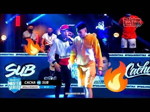 MINUTAZO DE CACHA VS SUB 🔥 / MINUTO LIBRE - FMS ARGENTINA 2021