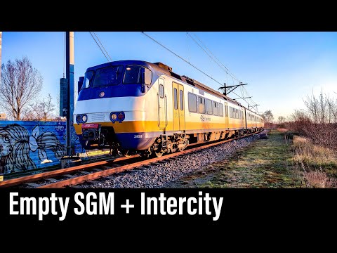 Trein Cabinerit / Watergraafsmeer - Breukelen - Utrecht - Leiden / SGM + ICM / Maart 2020