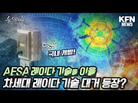 AESA 레이다 기술을 이을 국내 기술로 완성! 차세대 레이다 기술 대거 등장?