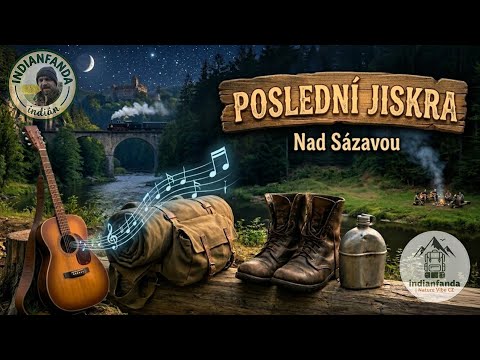 Indianfanda - Poslední jiskra – Nad Sázavou (Trampská balada) | Indianfanda