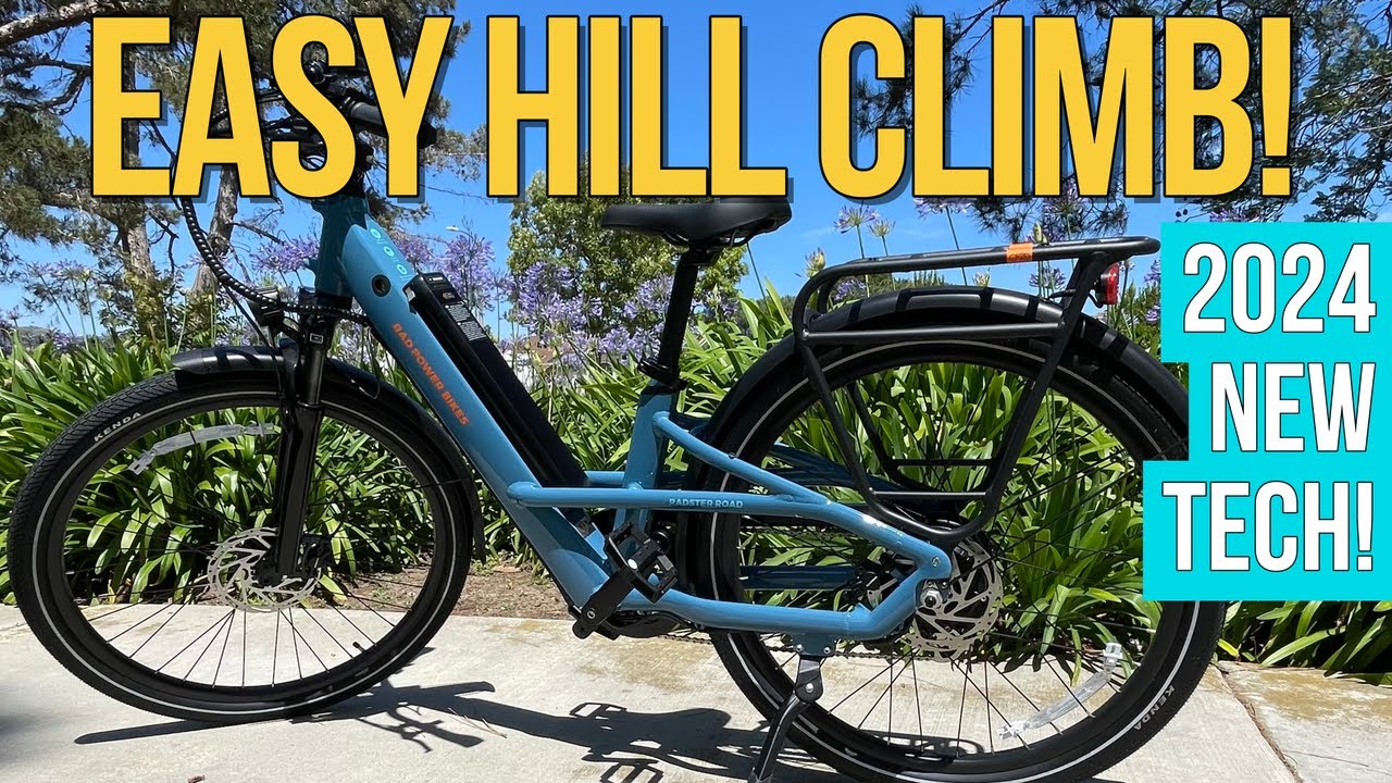 Rad Power Bikes Radster Road Electric Bike- New Tech Makes it Easy to Hill Climb!