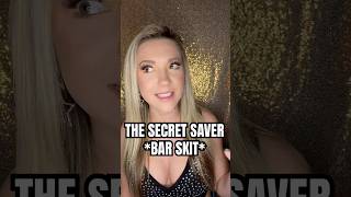 THE SECRET SAVER *BAR SKIT* #jaimiesteck #bartender #serviceindustry