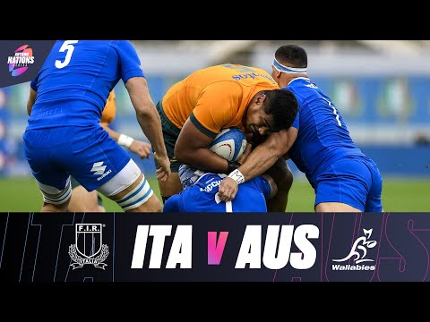 HIGHLIGHTS | Italy v Australia | Unbelievable finish in Florence | Autumn Nations Series