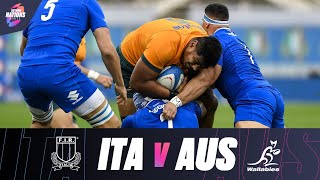 HIGHLIGHTS | Italy v Australia | Unbelievable finish in Florence | Autumn Nations Series