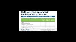 Employment Law for 2022 - Policies, Statutes and Recordkeeping
