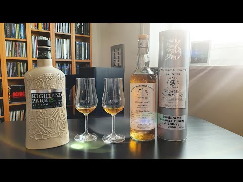 Highland Park Viking Heart 15 Jahre 44% Vol. vs. SV Unnamed Orkney 2006 / 2021 . 46% Vol.