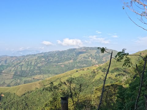 Ruta de montaña en Antioquia. Titiribí Armenia Mantequilla