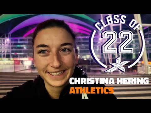 Training camp with Christina Hering (#Athletics) - #ClassOf22