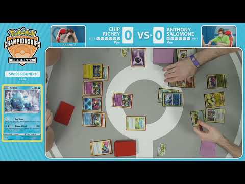 TCG Chip Richey Vs Anthony Salomone 2023 Pokémon Arlington Regional Championships Swiss R9
