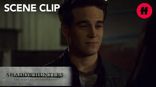 Shadowhunters | Season 2, Episode 17: Simon and Izzy Run Into Maia | Freeform