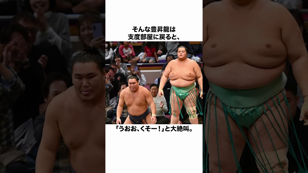 豊昇龍が取組後に絶叫！その理由とは！？#相撲