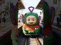 Teletubbies Themed Train Enjoy Your Journey Train Teletubbies Subwaytrain Cute Funny Travel