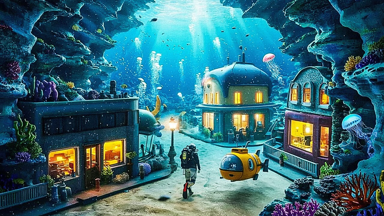 Anonymous Millionaire Is Building an Underwater City in England