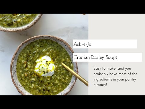 How to Make Ash-e-jo, A Delicious Ramadan Recipe