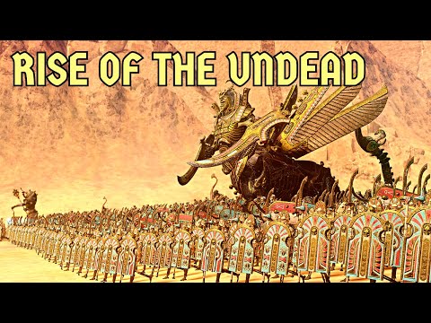 Rise of the Undead: Tomb Kings vs Vampire Counts - Total War Warhammer 3