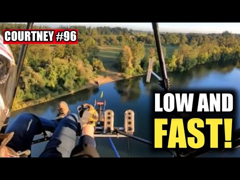 Awesome Open Cockpit Flying in a Quicksilver Ultralight Light Sport Aircraft! (Courtney-96)