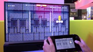 Super Mario Maker - Doh! DId I make it too easy? Gameplay (E3 2015)