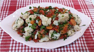 Karnabahar Salatası Tarifi | Sebze Salatası Tarifi