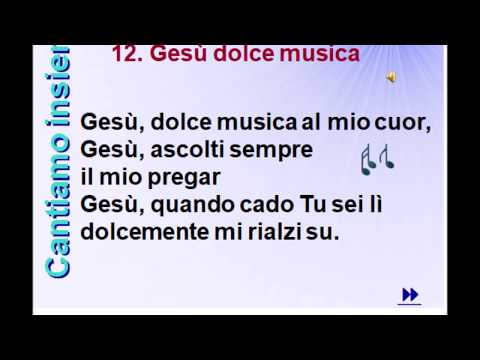 Innario Avventista ...12.- Gesu dolce musica