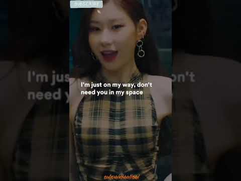 you're nagging non-stop, but I'm my own boss (aesthetic lyrics)🎶