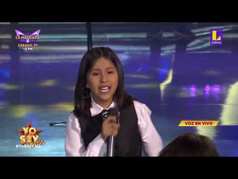 LA  MEJOR PRESENTACION DE FIORELLA CABALLERO IMTADORA DE LAURA PAUSINI "ENTRE TU Y MIL MARES (COVER)