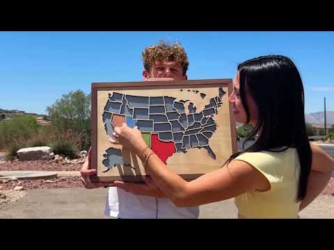 Ryan Trahan “New State Unlocked” (Utah) 50 States in 50 Days.