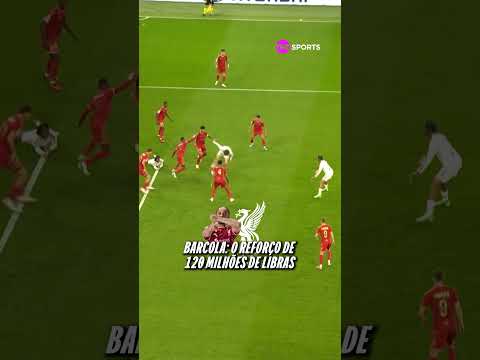 OLHA O GOL DE BARCOLA! VALEU OU NÃO VALEU O REFORÇO DO LIVERPOOL? #shorts