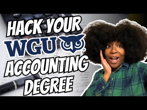 WGU Accounting Degree HACKED | Use Transfer Credits to Finish Faster and Save Thousands